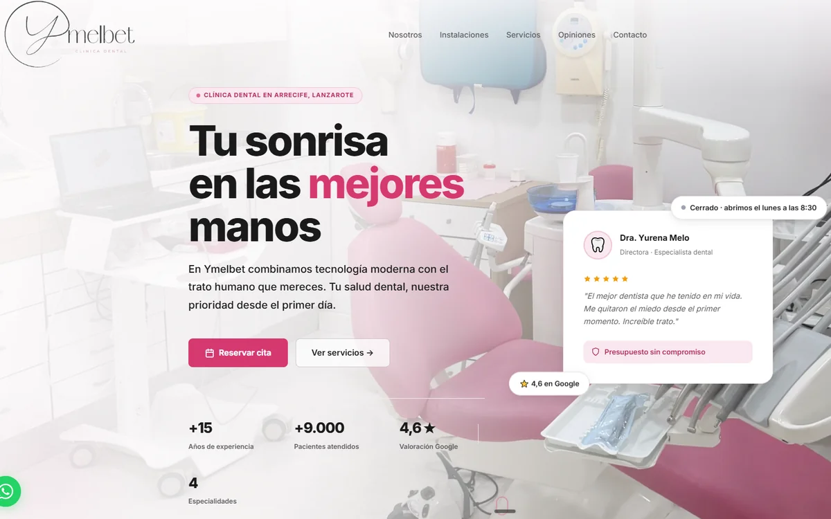 Ymelbet — dental clinic in Arrecife (Lanzarote)